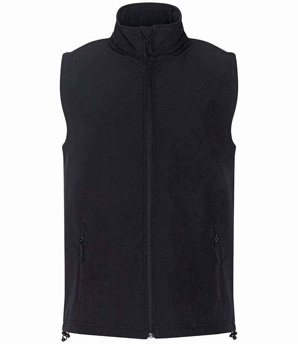 Pro RTX Two Layer Soft Shell Gilet | Black Gilet Pro RTX style-rx550 Schoolwear Centres