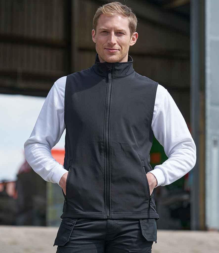Pro RTX Two Layer Soft Shell Gilet | Black Gilet Pro RTX style-rx550 Schoolwear Centres