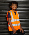 Red - Kids waistcoat Safety Vests ProRTX High Visibility Plus Sizes, Safetywear, Workwear Schoolwear Centres