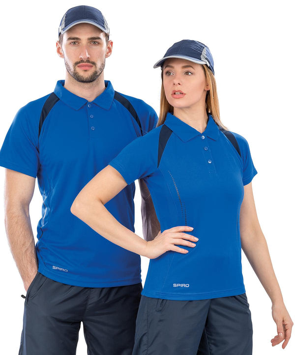 Navy/White - Women's Spiro team spirit polo Polos Spiro Polos & Casual, Sports & Leisure, Women's Fashion Schoolwear Centres