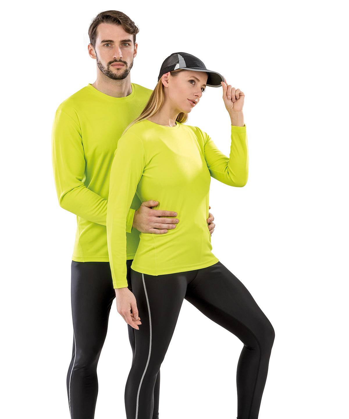 Lime Green - Women's Spiro quick-dry long sleeve t-shirt T-Shirts Spiro Activewear & Performance, Back to the Gym, Sports & Leisure, Women's Fashion Schoolwear Centres