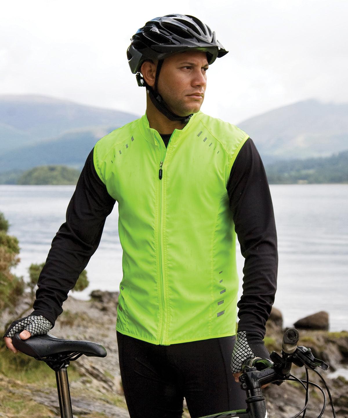 Neon Lime - Spiro bikewear crosslite gilet Body Warmers Spiro Gilets and Bodywarmers, Jackets & Coats, Sports & Leisure Schoolwear Centres