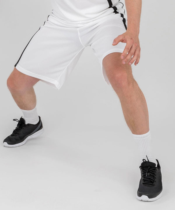 Royal/White - Basketball quick-dry shorts Shorts Spiro Plus Sizes, Sports & Leisure Schoolwear Centres