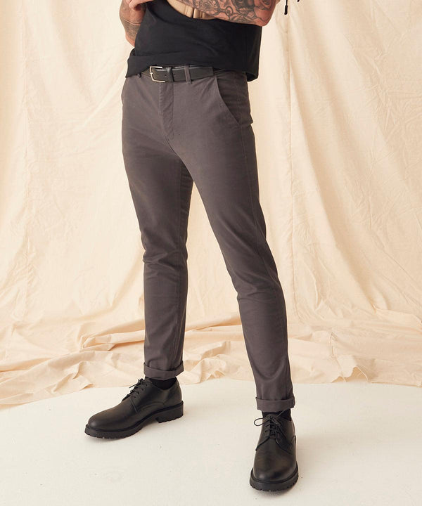 Navy - Adam slim chinos Trousers AWDis So Denim Must Haves, Plus Sizes, Rebrandable, Trousers & Shorts Schoolwear Centres