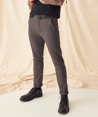 Slate - Adam slim chinos Trousers AWDis So Denim Must Haves, Plus Sizes, Rebrandable, Trousers & Shorts Schoolwear Centres