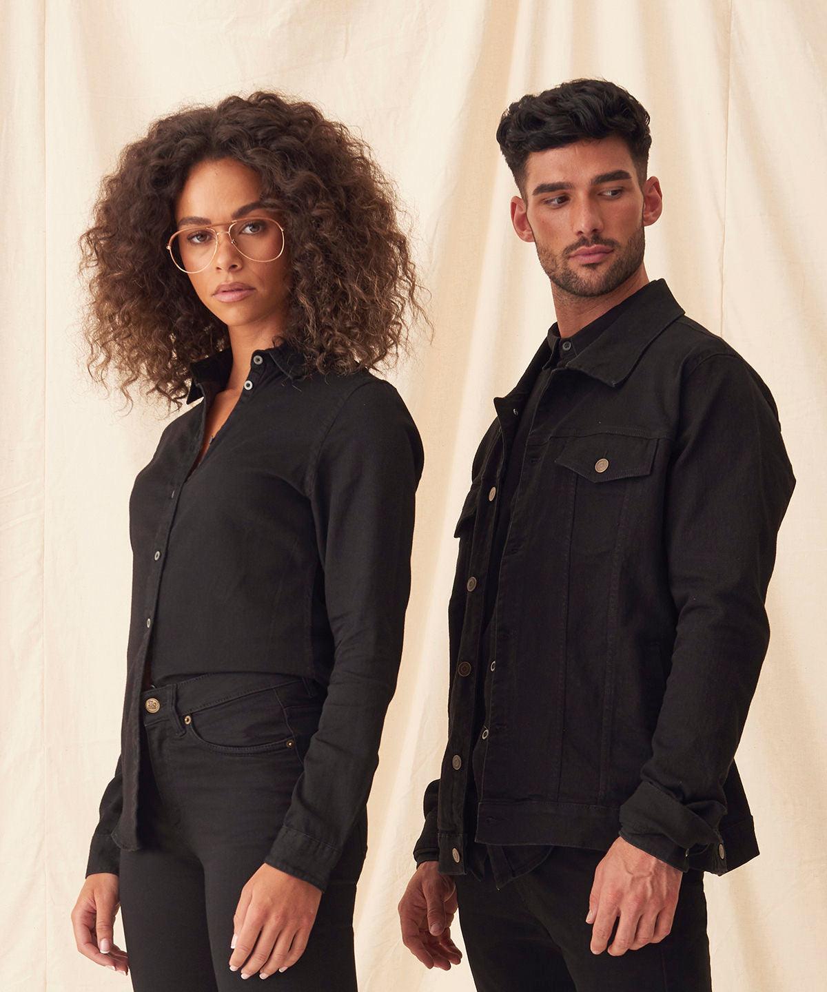 Black - Women's Lucy denim shirt Shirts AWDis So Denim Denim, Rebrandable, Shirts & Blouses Schoolwear Centres