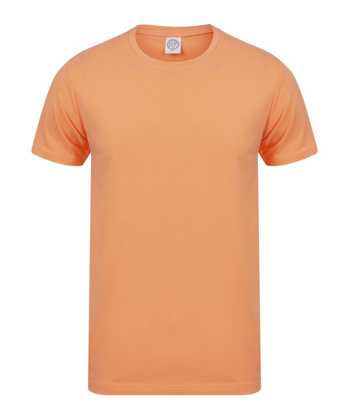 Coral - Men's feel good stretch t-shirt T-Shirts SF Must Haves, Raladeal - Recently Added, Rebrandable, T-Shirts & Vests Schoolwear Centres