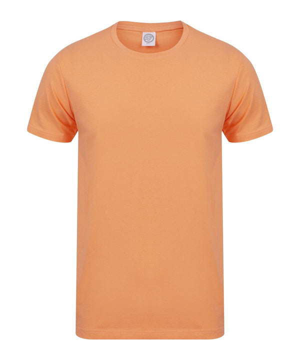 Coral - Men's feel good stretch t-shirt T-Shirts SF Must Haves, Raladeal - Recently Added, Rebrandable, T-Shirts & Vests Schoolwear Centres
