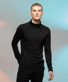 Black - Feel good roll neck top T-Shirts SF Rebrandable, T-Shirts & Vests Schoolwear Centres