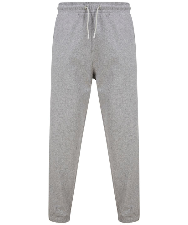 Heather Grey - Unisex sustainable fashion cuffed joggers Sweatpants SF Home Comforts, Joggers, New Styles For 2022, Next Gen, Organic & Conscious Schoolwear Centres