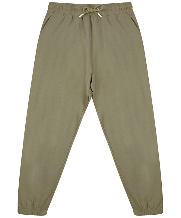 Khaki - Unisex sustainable fashion cuffed joggers Sweatpants SF Home Comforts, Joggers, New Styles For 2022, Next Gen, Organic & Conscious Schoolwear Centres