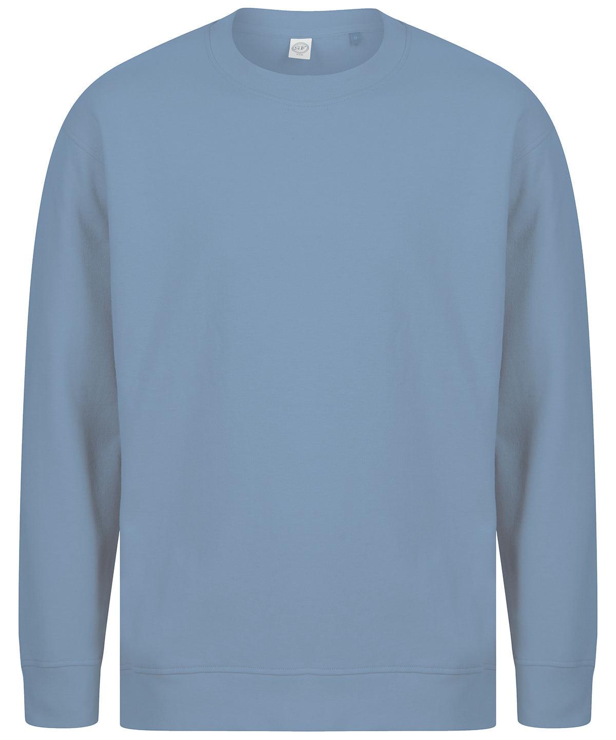 Stone Blue - Unisex sustainable fashion sweat Sweatshirts SF New Styles For 2022, Next Gen, Organic & Conscious, Sweatshirts Schoolwear Centres