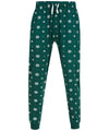 Bottle/White Snowflakes - Lounge pants Loungewear Bottoms SF Joggers, Lounge & Underwear, New in, Trousers & Shorts Schoolwear Centres