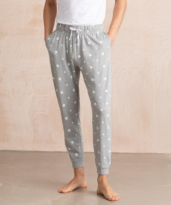 Heather Grey/White Stars - Lounge pants Loungewear Bottoms SF Joggers, Lounge & Underwear, New in, Trousers & Shorts Schoolwear Centres