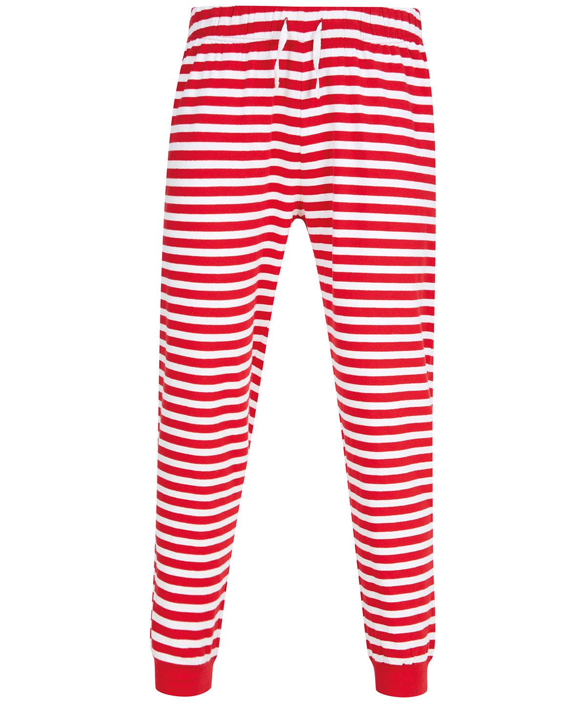 Red/White Stripes - Lounge pants Loungewear Bottoms SF Joggers, Lounge & Underwear, New in, Trousers & Shorts Schoolwear Centres