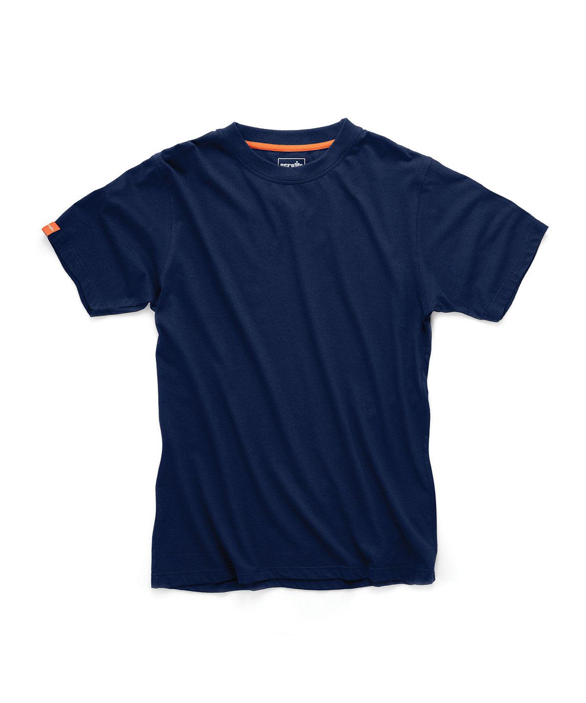 Navy - Eco Worker t-shirt T-Shirts Scruffs New Styles for 2023, Organic & Conscious, Plus Sizes, T-Shirts & Vests, Workwear Schoolwear Centres