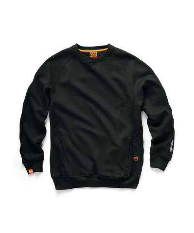 Black - 
Eco Worker sweatshirt Sweatshirts Scruffs New Styles for 2023, Organic & Conscious, Plus Sizes, Sweatshirts, Workwear Schoolwear Centres