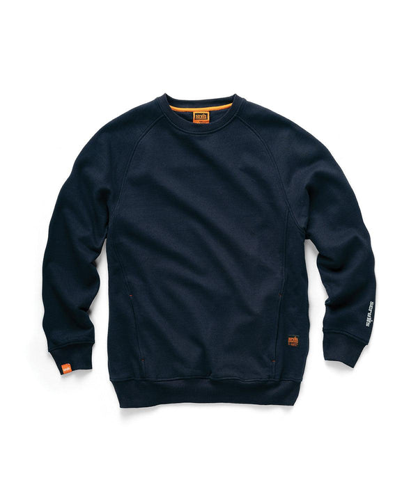 Navy - 
Eco Worker sweatshirt Sweatshirts Scruffs New Styles for 2023, Organic & Conscious, Plus Sizes, Sweatshirts, Workwear Schoolwear Centres