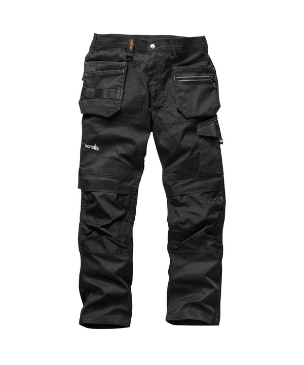 Black - Trade Flex trousers Trousers Scruffs New Styles for 2023, Trousers & Shorts, Workwear Schoolwear Centres