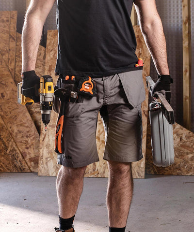 Black - Trade Flex holster shorts Shorts Scruffs New Styles for 2023, Trousers & Shorts, Workwear Schoolwear Centres