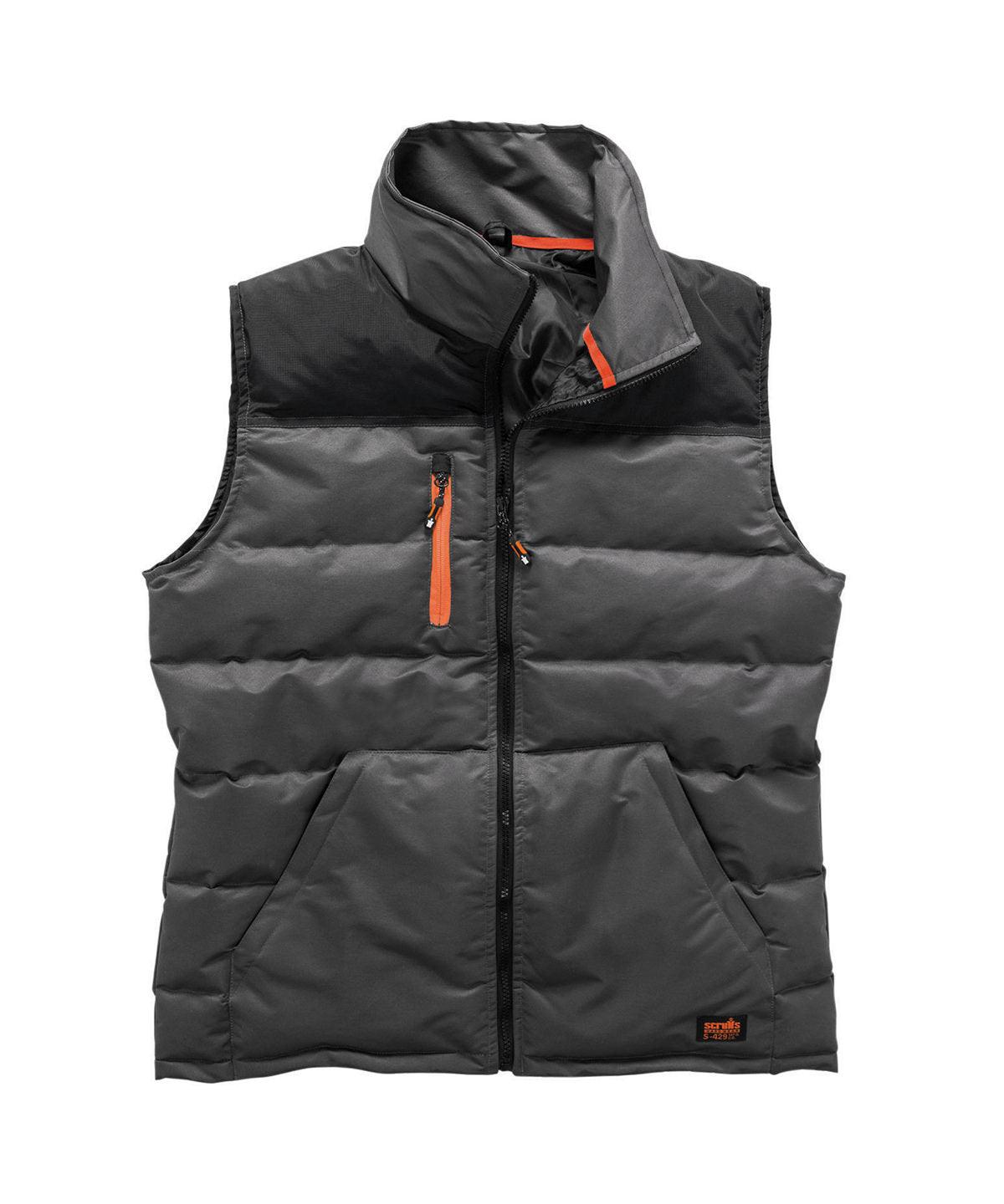 Charcoal - Worker bodywarmer Body Warmers Scruffs Gilets and Bodywarmers, New Styles for 2023, Winter Essentials, Workwear Schoolwear Centres