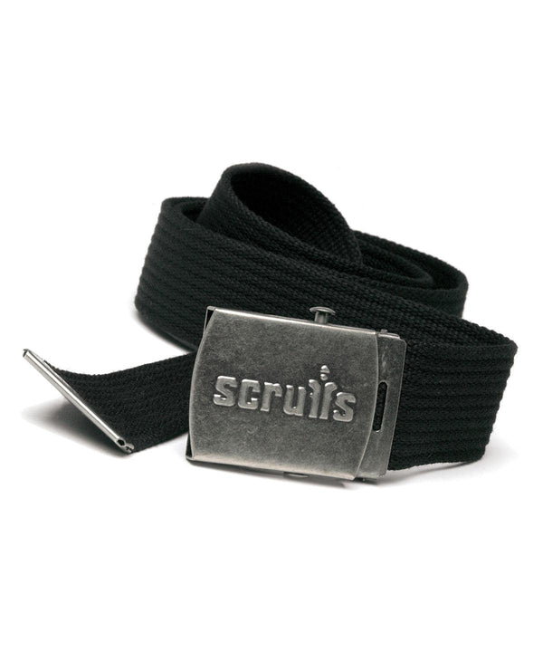 Black - Clip belt Belts Scruffs Gifting & Accessories, New Styles for 2023, Workwear Schoolwear Centres