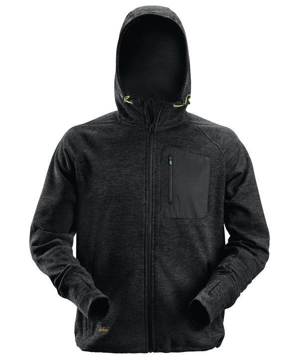 Black/Black - Fleece hoodie (8041) Hoodies Snickers Exclusives, Hoodies, Jackets - Fleece, New Styles For 2022 Schoolwear Centres