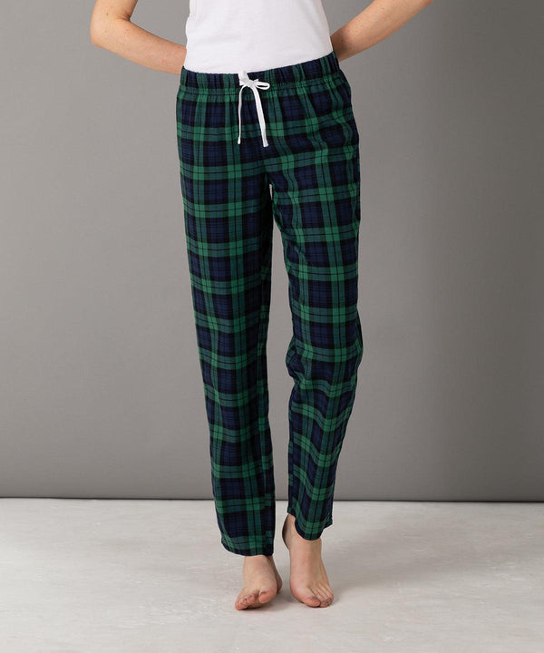 White/Pink Check - Women's tartan lounge pants Loungewear Bottoms SF Gifting, Lounge & Underwear, Lounge Sets, Must Haves, Rebrandable Schoolwear Centres