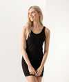 Black - Extra long stretch tank Dresses SF Longer Length, Must Haves, T-Shirts & Vests, Women's Fashion Schoolwear Centres