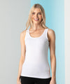 Black - Women's feel good stretch vest Vests SF Raladeal - Recently Added, T-Shirts & Vests Schoolwear Centres