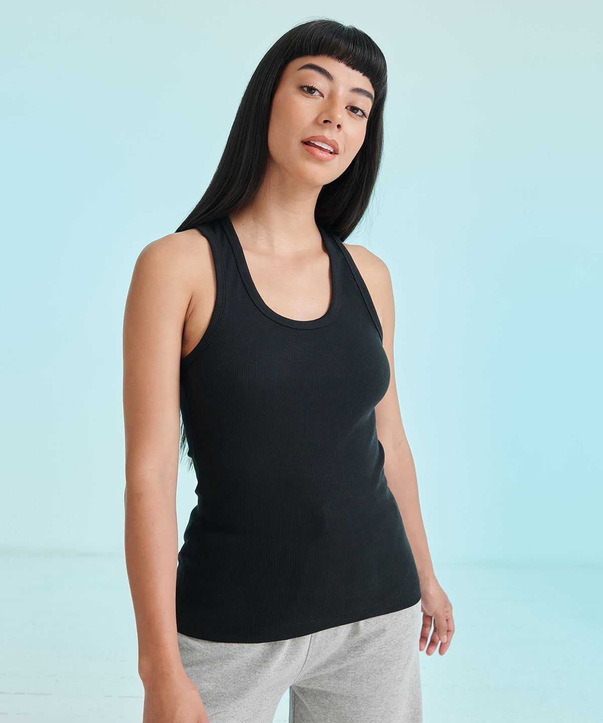 Stretch racerback tank