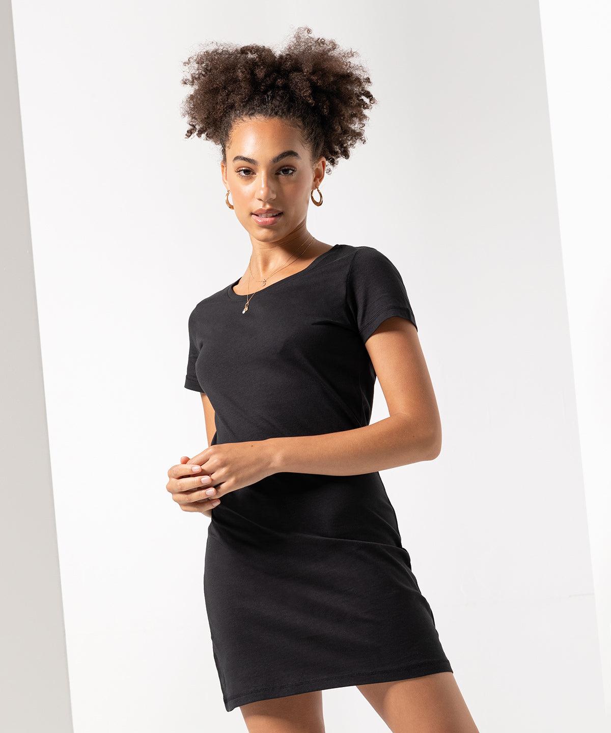 Black - T-shirt dress T-Shirts SF Must Haves, T-Shirts & Vests, Women's Fashion Schoolwear Centres