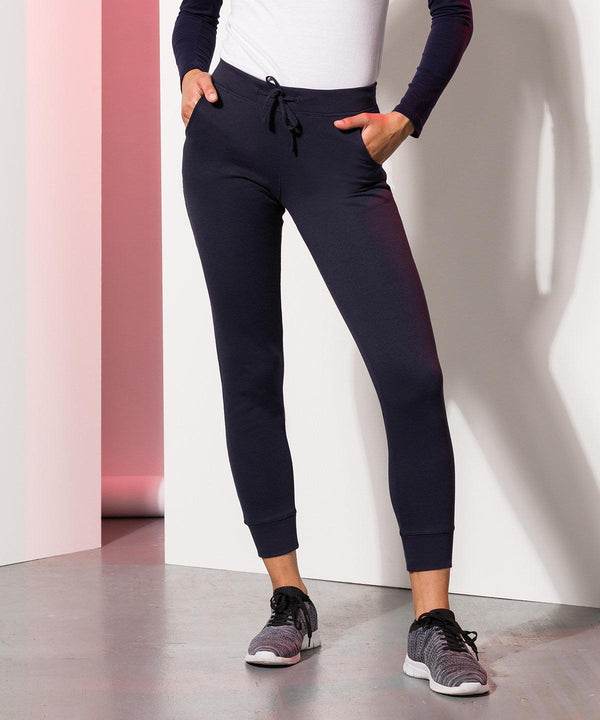 Navy - Women's slim cuffed joggers Sweatpants SF Athleisurewear, Joggers, Must Haves, Women's Fashion Schoolwear Centres