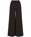 Women's sustainable fashion wide leg joggers