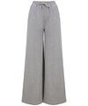 Heather Grey - Women's sustainable fashion wide leg joggers Sweatpants SF Home Comforts, Joggers, New Styles For 2022, Organic & Conscious Schoolwear Centres