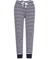 Navy/White Stripes - Kids cuffed lounge pants Loungewear Bottoms SF Minni Home Comforts, Junior, Lounge & Underwear, Lounge Sets, New For 2021, New Styles For 2021 Schoolwear Centres