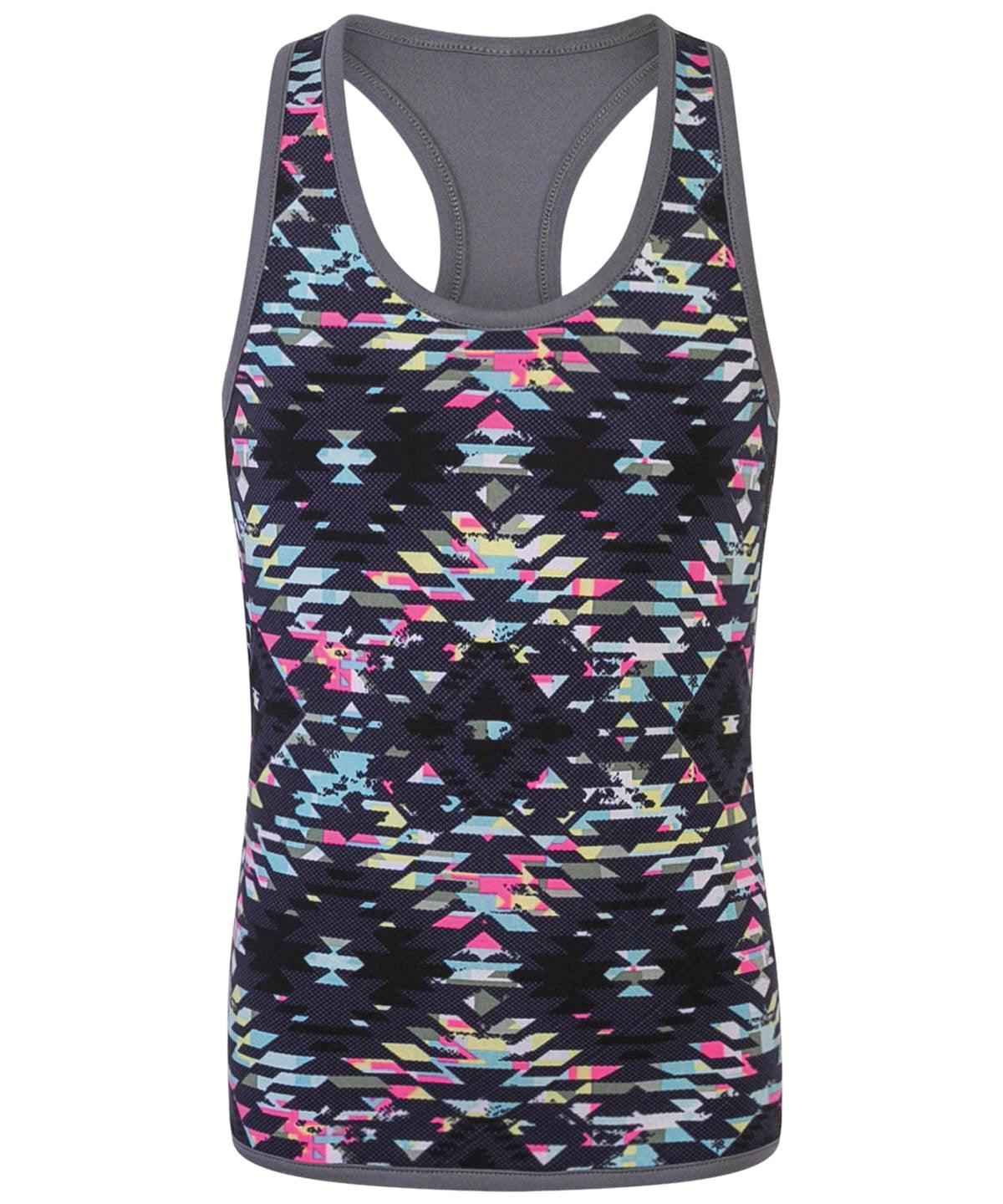 Black/Print - Kids reversible workout vest Vests SF Minni Athleisurewear, Junior, T-Shirts & Vests Schoolwear Centres