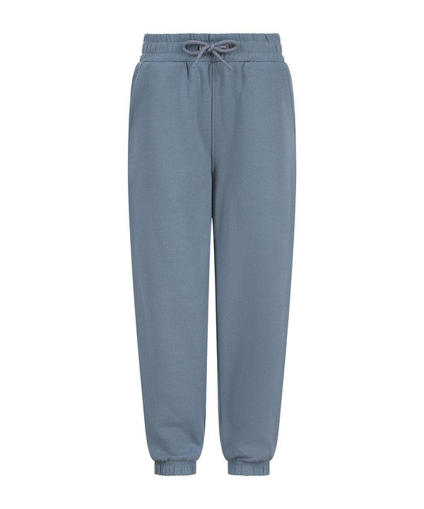 Stone Blue - Kids sustainable fashion cuffed joggers Sweatpants SF Minni New Styles for 2023, Organic & Conscious, Rebrandable Schoolwear Centres