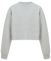 Heather Grey - Kids cropped slounge sweat Sweatshirts SF Minni Junior, Lounge & Underwear, Lounge Sets, New For 2021, New Styles For 2021, Sweatshirts Schoolwear Centres