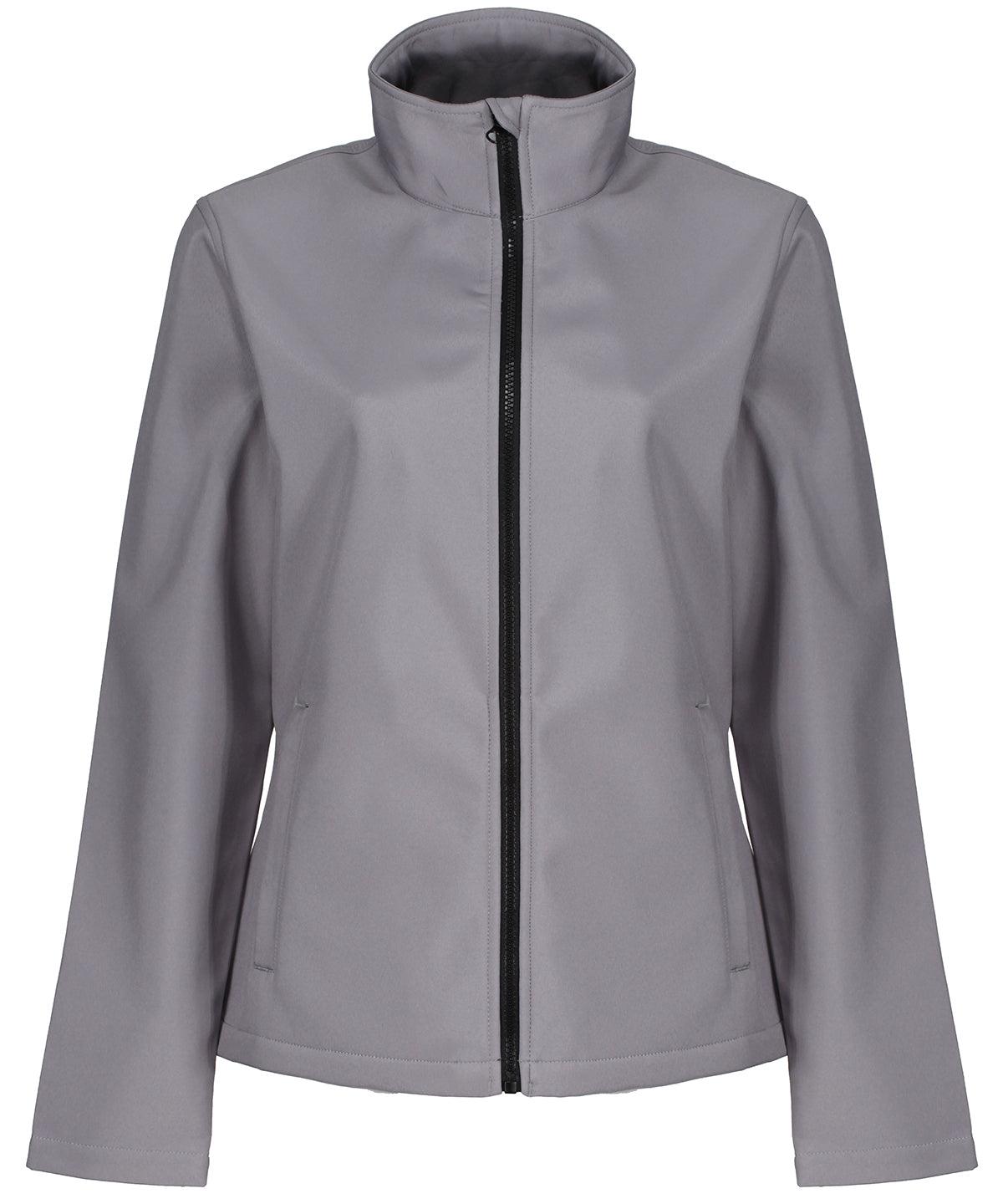 Rock Grey - Women's Ablaze printable softshell Jackets Regatta Professional Jackets & Coats, Must Haves, New Colours for 2021, Plus Sizes, Rebrandable, Softshells, Streetwear Schoolwear Centres