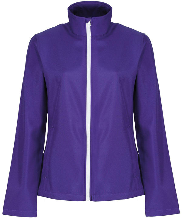 Vibrant Purple - Women's Ablaze printable softshell Jackets Regatta Professional Jackets & Coats, Must Haves, New Colours for 2021, Plus Sizes, Rebrandable, Softshells, Streetwear Schoolwear Centres