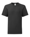 Black - Kids iconic 150 T T-Shirts Fruit of the Loom Junior, Must Haves, New Colours for 2023, Rebrandable, T-Shirts & Vests Schoolwear Centres