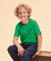 Kelly Green - Kids iconic 150 T T-Shirts Fruit of the Loom Junior, Must Haves, New Colours for 2023, Rebrandable, T-Shirts & Vests Schoolwear Centres