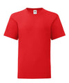 Red - Kids iconic 150 T T-Shirts Fruit of the Loom Junior, Must Haves, New Colours for 2023, Rebrandable, T-Shirts & Vests Schoolwear Centres