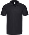 Black - Original polo Polos Fruit of the Loom Must Haves, New For 2021, New Styles For 2021, Polos & Casual Schoolwear Centres