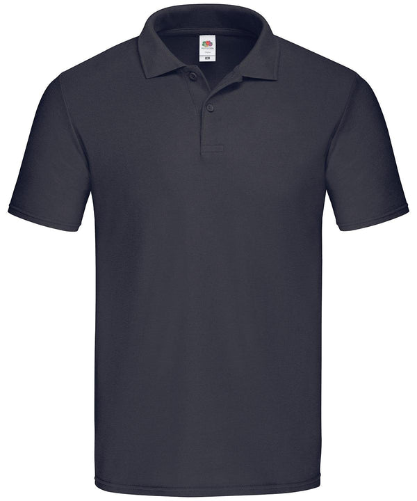 Deep Navy - Original polo Polos Fruit of the Loom Must Haves, New For 2021, New Styles For 2021, Polos & Casual Schoolwear Centres