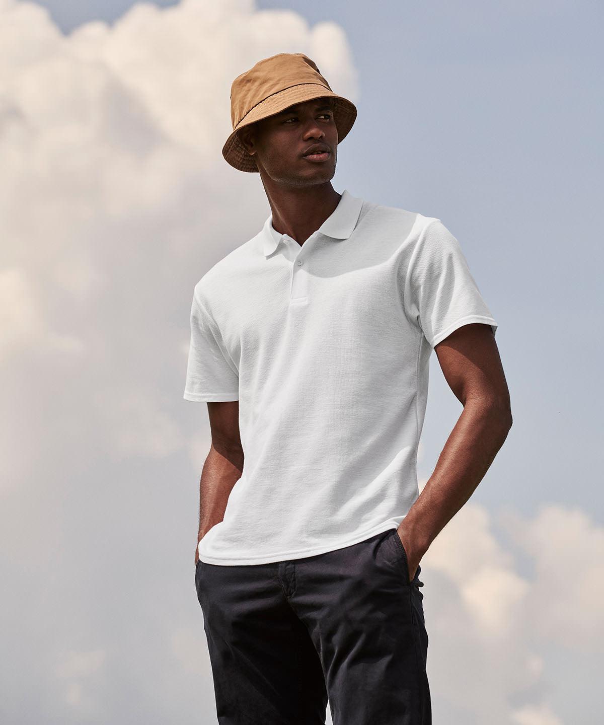 White - Original polo Polos Fruit of the Loom Must Haves, New For 2021, New Styles For 2021, Polos & Casual Schoolwear Centres