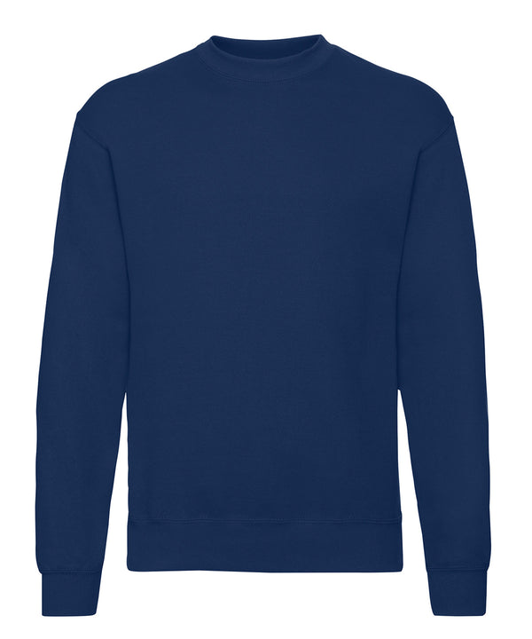 Navy*†? - Classic 80/20 set-in sweatshirt Sweatshirts Fruit of the Loom Must Haves, New Colours for 2023, New Sizes for 2021, Plus Sizes, Price Lock, Sweatshirts Schoolwear Centres