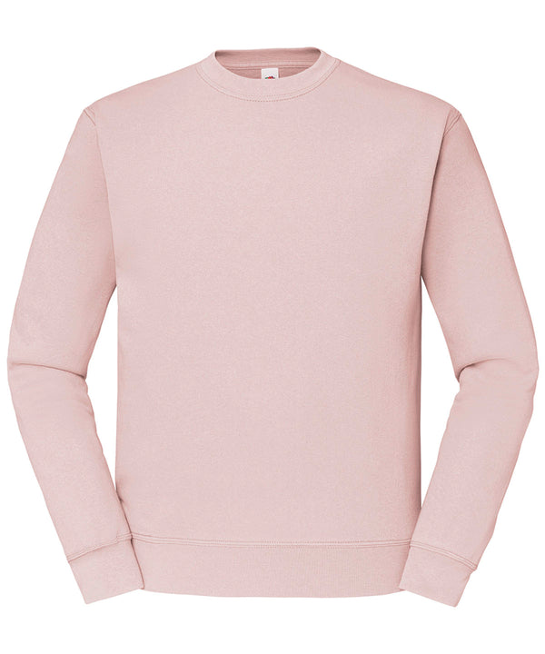 Powder Rose - Classic 80/20 set-in sweatshirt Sweatshirts Fruit of the Loom Must Haves, New Colours for 2023, New Sizes for 2021, Plus Sizes, Price Lock, Sweatshirts Schoolwear Centres