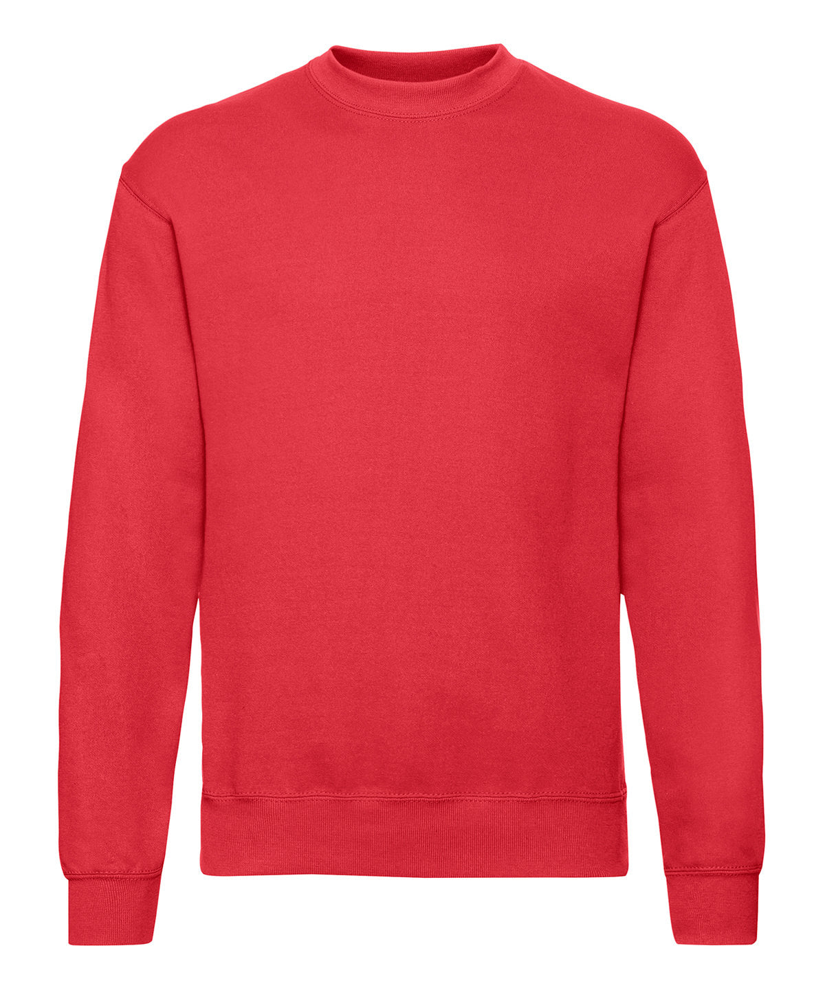 Red* - Classic 80/20 set-in sweatshirt Sweatshirts Fruit of the Loom Must Haves, New Colours for 2023, New Sizes for 2021, Plus Sizes, Price Lock, Sweatshirts Schoolwear Centres